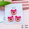 Gatito Lindo de Dibujos Animados Accesorios de Resina DIY Pasador Hecho a Mano Adorno para el Cabello Carcasa de Teléfono Móvil Pegatina para Vaso de Agua Lote Creativo para la Boca del Zapato