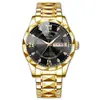 Comercio Exterior Transfronterizo Douyin Dropshipping Reloj para Hombre Impermeable Luminoso Doble Calendario Reloj de Cuarzo para Hombre Reloj de Moda para Hombre