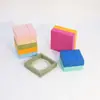 Cajón Pe Película Colgante Caja de Joyería Caja de Almacenamiento A Prueba de Polvo Anillo Pendientes Empaque de Joyería Caja Deslizable