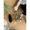 Primeiro Encontro com o Novo Estilo da Temporada: Sapatos Rasteirinhas com Laço para Mulheres, Modelo 2026, com Aumento de Altura Oculto, Mocassins de Couro Macio, Sapatos Mary Jane