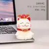 Enfeite Gato da Sorte Criativo Fofo Decoração de Mesa Presente para Mesa de Escritório Presente Gatinho Inspirador para Colegas Novo