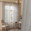 Mosquitero Transfronterizo Cortinas Finas de Imitación Lino Japonés Moderno Simple Sala de Estar Dormitorio Balcón Productos Hechos a Medida Fabricante Mayorista
