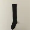 Calcetines Baiduidui, calcetines de algodón finos para pantorrilla de primavera y verano, calcetines largos transpirables, calcetines hasta la rodilla para mujer, calcetines de tubo alto, serie Miu al por mayor