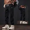 Pantalones de Deportes de Invierno al por Mayor Pana de Peso Pesado Pantalones de Hombre Engrosados con Forro Polar Cálidos para Hombre Casual Versátiles Pantalones de Correr