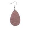 Aretes acrílicos en blanco sin terminar transfronterizos DIY colgante con brillo con gancho para la oreja almacenamiento de tarjeta de papel kraft