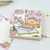 Colección de Cuadernos Cuadrados de Ladrillo de Dibujos Animados, Páginas de Colores, Cuaderno Cuadrado Tipo Ladrillo, Cuaderno de Conveniencia de Alta Calidad para Estudiantes para Notas y Mensajes