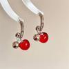 Brincos de Maçã Assimétricos Super Fofos! Vermelho Vivo e Verdadeiro! Doces e Descolados, Versáteis e Muito Usáveis!
