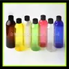 Botella PET de hombro redondo 250ml botella para acondicionador de cabello botella para champú botella para detergente botella para loción botella con tapa de rosca