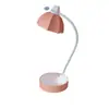 Lâmpada de mesa LED recarregável simples para estudantes, dormitório, leitura na cabeceira, carregamento, toque, 5 gavetas na base