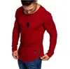 2021 Amazon deseo otoño costura cuello redondo camiseta interior para hombre abrigo fabricantes de comercio exterior al por mayor