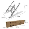 Soporte para Portátil de Escritorio Plegable para Teléfono, Tablet, Elevador, Soporte Colgante, Base Portátil de Refrigeración
