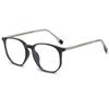 Nuevas gafas de espejo plano TR90 con montura de estilo retro, antiluz azul, sin graduación, fabricantes de espejos planos, venta al por mayor, 8311