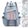 Wuthering Waves Floro Merchandising del Juego Costa Negra Desconocida Lina Xita Mochila Unisex para Estudiante