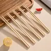Palillos de Bambú para Uso Doméstico, Hechos de Bambú, Sin Pintura, Sin Cera, Antimoho, Vajilla Antideslizante, Palillos de Bambú, Un Palillo por Persona, Venta al por Mayor Comercial