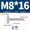 Tornillo moleteado de acero inoxidable 304 Perno de ajuste giratorio a mano Cabeza plana grande Cabeza redonda Publicidad M3-M10Gb835