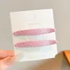 Pinza para el cabello ovalada de lunares para niños y niñas, pinza para el flequillo lateral, nuevo clip 2026 para cabello suelto de la frente, pasador para bebé, accesorios para el cabello