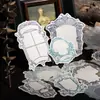 Serie de Materiales de Hermoso Día: Materiales para Decoración de Diario DIY con Borde Retro Ligeramente Dibujado, 20 Hojas, 6 Diseños