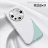 Capa de celular Huawei mate60Pro couro liso de alta qualidade combinação de cores lente de cobertura total mate50Pro capa protetora mate40