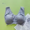 Sutiã de Renda Cruzado Europeu e Americano para Amazon Tamanho Grande Estilo Bralette Roupa Íntima Feminina Sem Costura