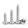 En Stock, Envío Inmediato: Tornillos Autorroscantes de Acero Inoxidable 201 con Cabeza Redonda Phillips Pa M3-M6 Tornillos Autorroscantes de Cabeza Redonda Phillips