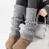 Meias-calças de tricô com punho abotoado estilo retrô coreano para mulheres, outono e inverno, versáteis, modeladoras e quentes.