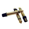 Plug de Áudio 6.35 Banhado a Ouro Plug Estéreo 6.35 Plug de 6.35mm