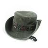Sombrero de Montañismo Sombrero Étnico de Vaquero Sombrero Retro Spice de Pescador Protector Solar Lavado Sombrero Neutro Sombrero Casual para Exteriores
