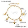 Azucarero Acero Inoxidable Insecto Girasol Multi-Colgante Collar Tobillera Pulsera Transfronterizo Nuevo Estilo Perezoso Vacacional Joyería