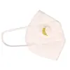 Mascarilla Kn95 Desechable Protectora Antipolvo y Gérmenes con Válvula de Respiración Mascarilla Kn95 con Válvula Empaquetada Individualmente