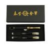 Set de Regalo de Tres Piezas Cabeza de Dragón Yongsheng Pluma Fuente Grabable con Logo, Pluma de Caligrafía para Estudiantes, Pluma para Firma de Regalo Empresarial
