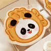 Almofada de Inverno Capivara Imitação de Caxemira Banquinho de Dormitório Almofada Espessa para Mesa e Cadeira Almofada Especial para Varanda
