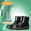 Botas de Chuva Resistentes ao Desgaste com Solado de Tendão para Homens e Mulheres, Botas de Chuva de Cano Alto Espessadas Resistentes a Ácidos e Alcalis, Botas de Água Antiderrapantes para Proteção do Trabalho e Lavagem de Carros em Canteiros de Obras