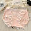 Braguitas Cruzadas Control Micro-Abdomen 10A Antibacterianas Entrepierna Sin Costuras Cómodas Cintura Media Ropa Interior Femenina Algodón Puro Ropa Interior Femenina