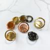 Soporte de Anillo para Teléfono Móvil con Superficie Ranurada Redonda, Soporte Perezoso para Teléfono con Logo Impreso, Soporte de Anillo Metálico