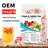 Té de Cinco Tesoros de Ginseng Transfronterizo, Té de Rosella, Lavanda, Manzanilla y Menta, Té de Ocho Tesoros de Ginseng, Té de Diez Tesoros No para Venta Nacional