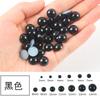 Pérola Imitação ABS 2-8mm Misturada Plana Meia Redonda Pérola DIY Patch Japonês para Nail Art Acessórios Pérola Não Porosa