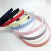 Suministro directo de fábrica parche de plástico de 1.0 cm con diadema dentada moda coreana anillo para el pelo de mujer Accesorios Al por mayor