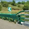 Guard-rails de onda dupla e onda tripla, guard-rails ondulados, barreiras de segurança anti-colisão galvanizadas e com pintura eletrostática para estradas rurais e rodovias