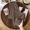 Pantalones Harem de Color Sólido de Verano, Pantalones de Mujer Modernos Sueltos Adelgazantes, Nueva Versión Coreana 2026, Pantalones Cropped Favorecedores y Rejuvenecedores