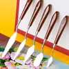 Encontre uma Fábrica para um Conjunto de 5 Raspadores para Pintura a Óleo e Espátulas de Paleta de Arte, Espátulas e Espátulas de Paleta para Tinta Acrílica e Guache para Mistura de Cores