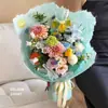 Papel de Cáñamo Nube Hecho a Mano Shangjin Papel Espeso de Fibra de Cáñamo Papel de Corteza de Árbol Papel de Envoltura de Alta Calidad para Ramos de Flores DIY