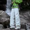 Nuevos Pantalones de Senderismo para Exteriores de Otoño e Invierno, Cortavientos y Cálidos, Conjunto Desmontable Tres en Uno, Unisex