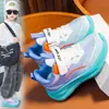 Zapatos Deportivos Infantiles de Primavera y Otoño Antideslizantes Casuales Versátiles Modernos Zapatos Ligeros para Niños Pequeños Zapatos para Correr
