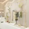 Perchero de pie para exhibición de ropa perchero tienda de ropa perchero ropa infantil estante de hierro perchero de exhibición ropa mujer venta al por mayor