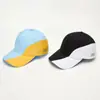 Gorra de Béisbol con Parches de Algodón Puro Transfronteriza para Protección Solar para Hombres y Mujeres, Gorra de Pico Versátil Estilo Coreano con Logo Personalizable, Protección Solar y Transpirable