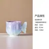 Tetera de Cerámica con Esmalte Cristalizado en Horno, Gaiwan, Juego de Té Kung Fu Flor de Hielo, Taza de Maestro, Taza de Degustación, Taza de Té, Posavasos, Taza de Café
