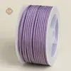 Corda Redonda Pequena 2mm 3mm Pulseira Artesanal Cordão para Colar Cordão para Pingente Fio para Joias Cordão DIY Venda por Atacado