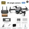 Dron plegable K3 transfronterizo cuadricóptero con cámara dual HD fotografía aérea HD aeronave de control remoto E99 MAX