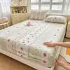 2026 Modelo Nuevo Algodón Lavado Sábana para Cama de Dormitorio Estudiantil Pieza Única Protector de Cama Cubierta de Cama Cubierta Protectora Funda de Almohada