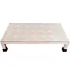 Base de Aço Inoxidável Prateleira de Armazenamento de Camada Única Carga de Piso Base Elevatória Suporte de Elevação Prateleira Fora do Chão de Uma Camada